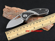 Избранная знаменитая сталь для маленького танка мелким ножом импортная Япония (S35VN) маленькая наружная складная ножа с ножом