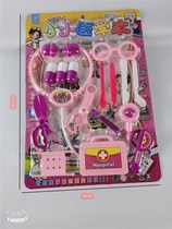 Doctor playing home toy stethoscope doctor simulation Suitcase House model medical equipment toy