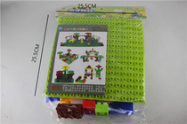 Child Talent Nursery Toy Animal Garden Building Blocks Assembly Puzzle Toy Desktop Building Blocks Early Teach Mall Toys