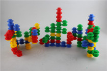 Tong Cai Yi Zhi building blocks Rainbow Bridge desktop preschool kindergarten special desktop intelligence assembly building blocks