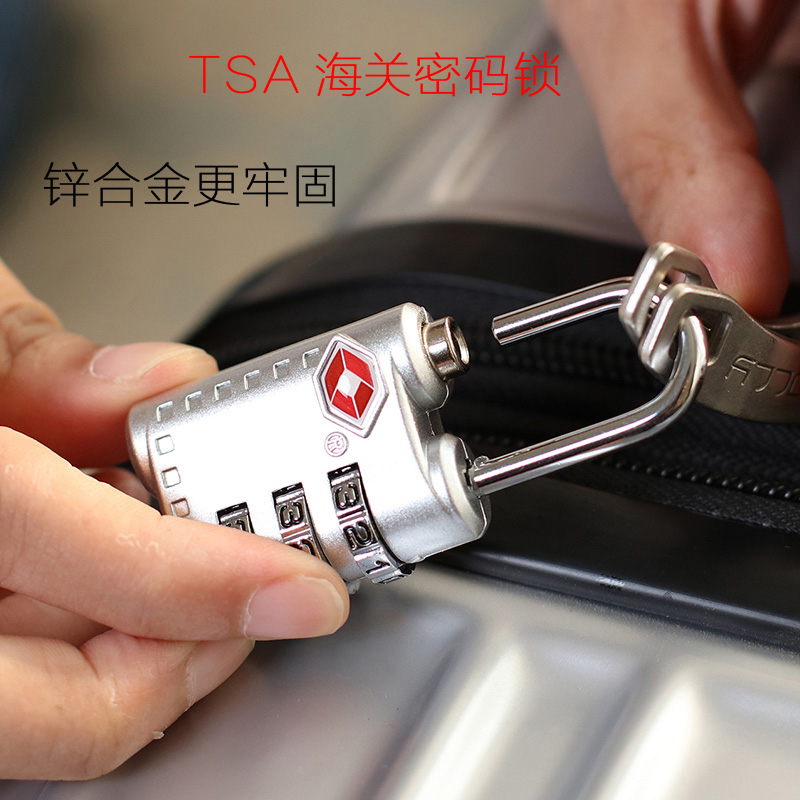 Travel Supplies Padlock Jiashijie TSA007 Customs Lock Combination Lock Luggage Lock Luggage Lock Combination Lock