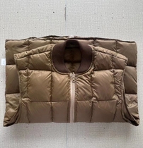 New style down coat lining vest for cold protection and warmth border patrol lightweight double layer lining without lint