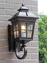 Eurostyle Outdoor Solar Wall Lamp Waterproof Outdoor Garden Villa Courtyard Gate External Wall Aisle Big Wall Light
