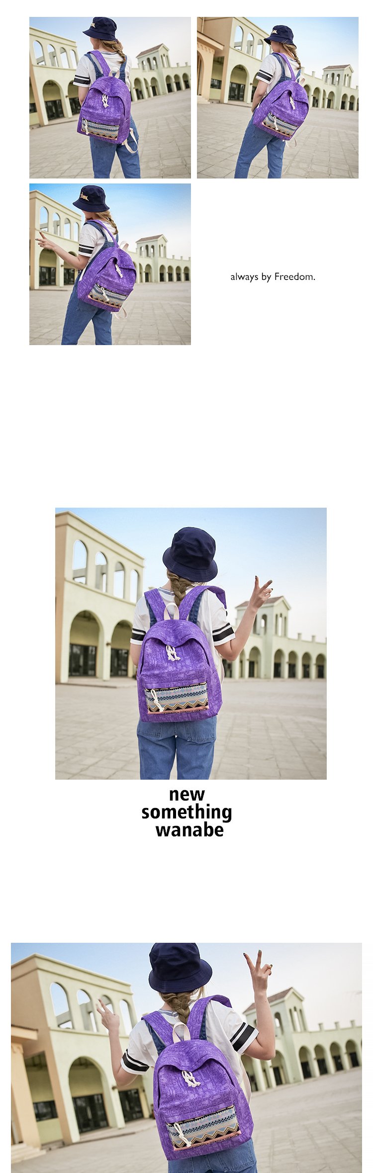Sac à dos lycée - Ref 48873 Image 11