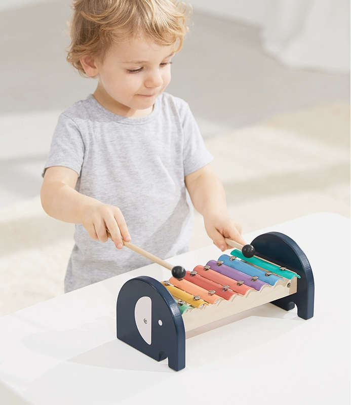 Babycare octave tay trẻ gõ vào đồ chơi âm nhạc piano bé xylophone bộ gõ đồ chơi giáo dục bé