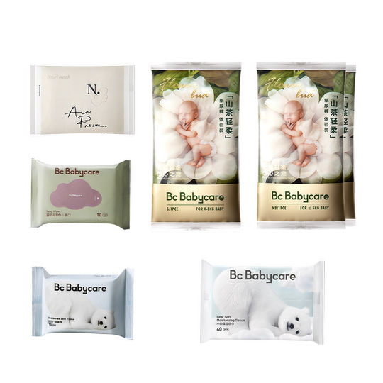 【天猫U先】babycare25年新生礼盒合集 尿裤湿巾纸巾一次性内裤