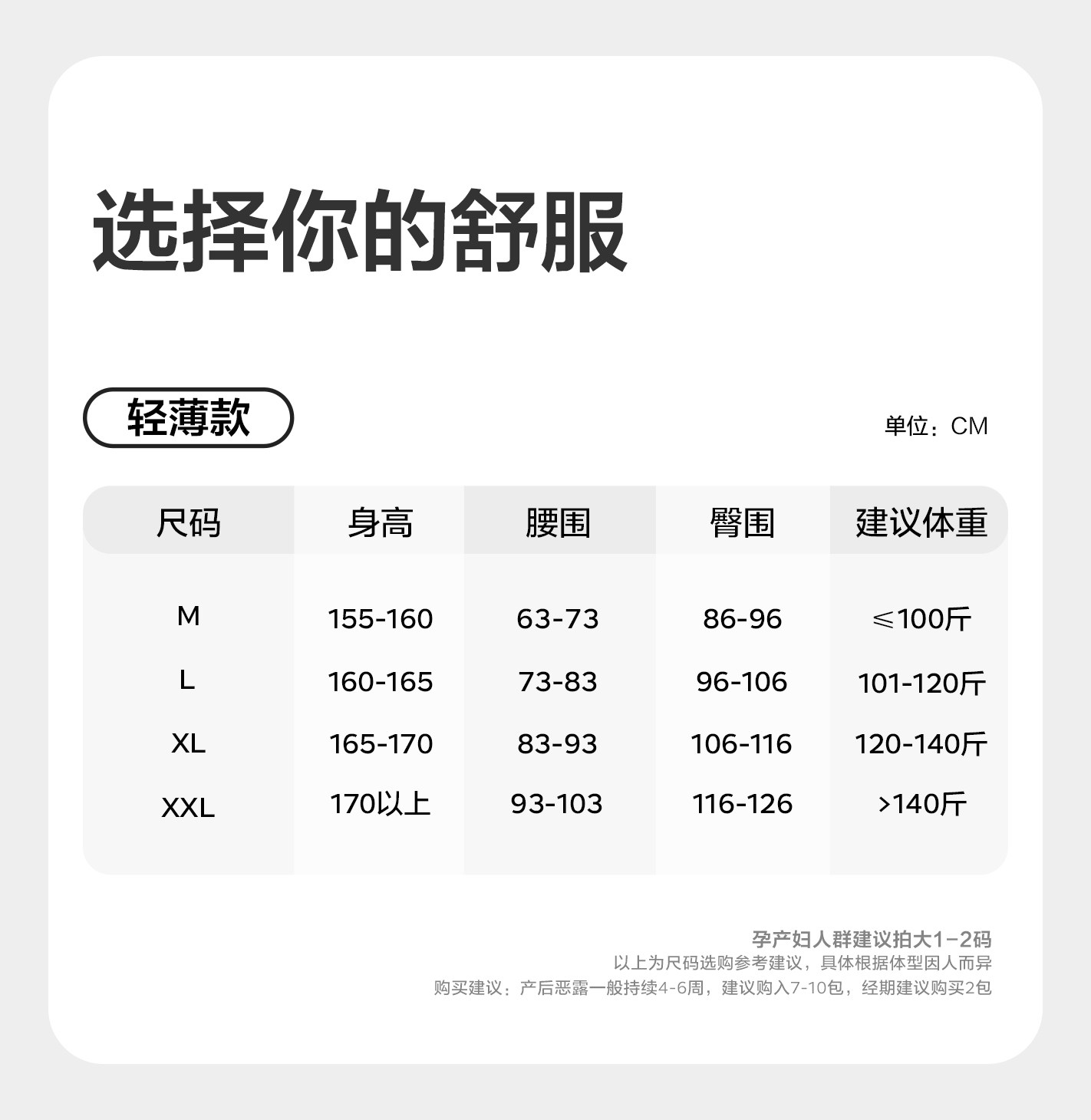 babycare金山茶花轻薄款一次性内裤孕妇产后出差旅行女士免洗 — 25