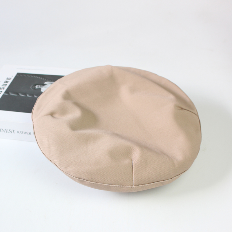 Export Japan Single Spring Summer Fall Berehat Women Casual Fashion Pure Cotton Painter Hat Autumn Day Ensemble Literary and Art Pei Lei Hat