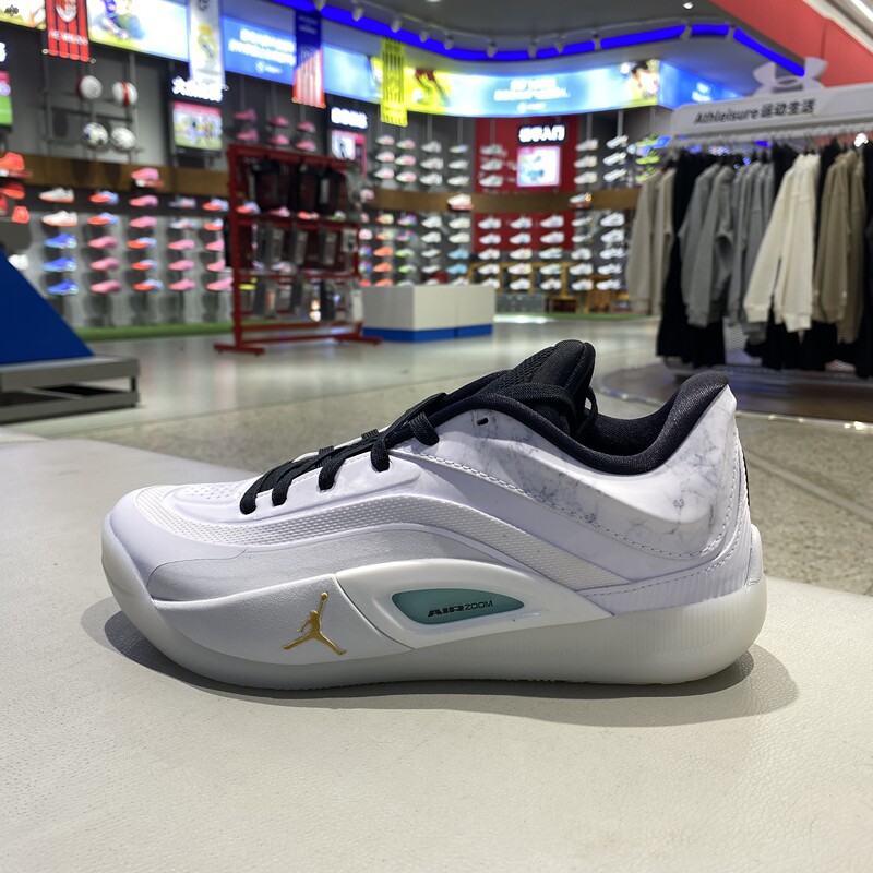 Authentic Nike Jordan Men's Zoom Air Cushioning Practical Sports Indoor Basketball Shoes Fd0591-104 Authentic Nike Jordan Men's Zoom Air Cushioning Practical Sports Indoor Basketball Shoes Fd0591-104