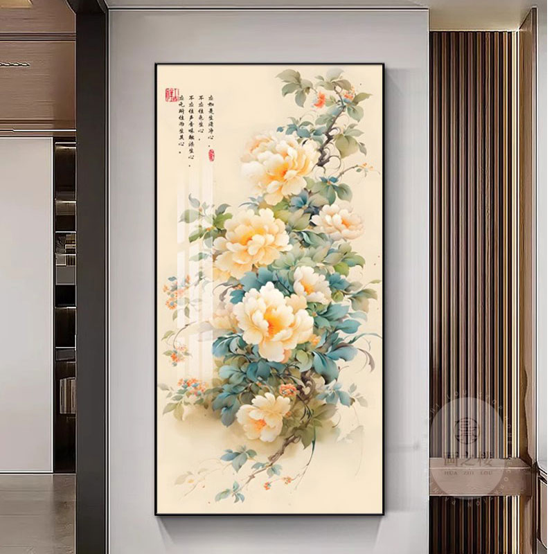 掛軸花卉圖10 掛軸花卉圖10