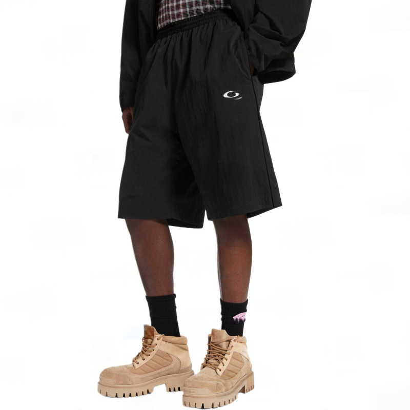 【01 Ring】8+26Ss Basketball Series Woven Five-Point Shorts Loose Fit Plus Size Street Style