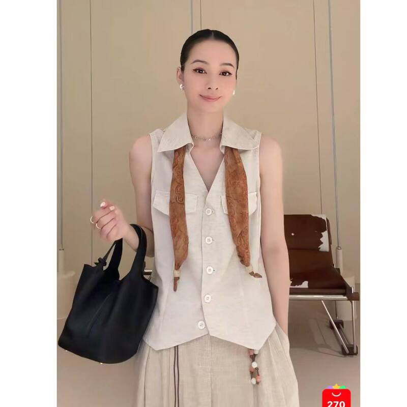 Fan Enqi【Sheyu Home@Ready Stock】 06.18 Women's Vest # 1605 New Model 2026