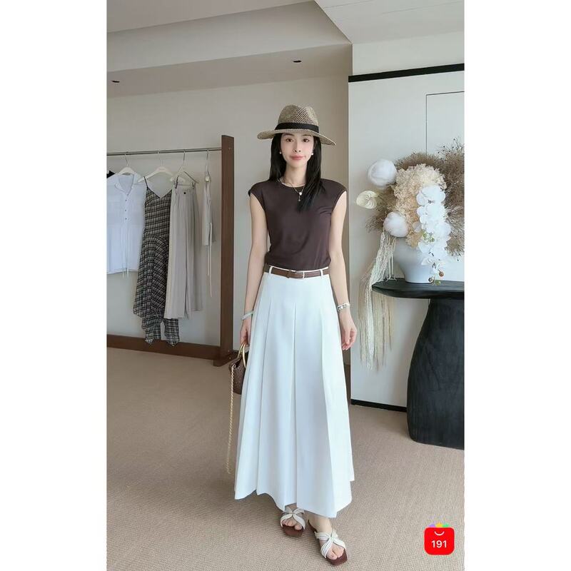 Fan Enqi【Shisanxing Seguyx Shibuya@Ready Stock】 06.17 Women's Dress # Kz025 with Belt Fan Enqi【Shisanxing Seguyx Shibuya@Ready Stock】 06.17 Women's Dress # Kz025 with Belt