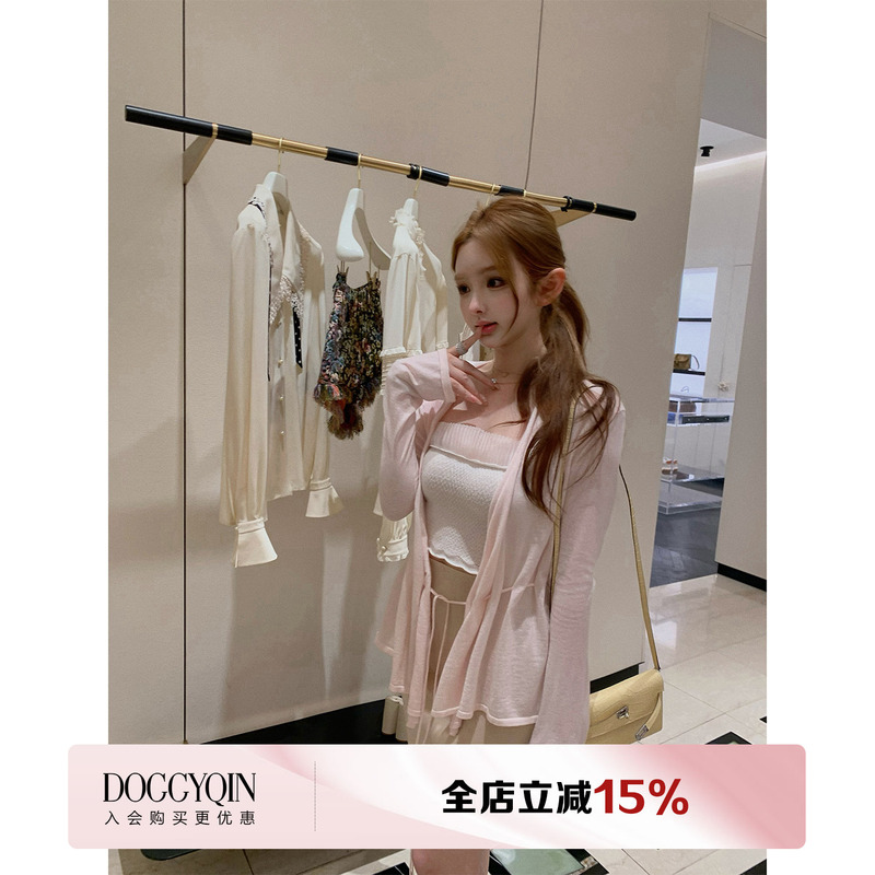 Doggyqin Breathable Sunscreen 2.0/Lyocell Mulberry Silk Sunscreen Jacket Women's Thin Air Conditioning Shirt Doggyqin Breathable Sunscreen 2.0/Lyocell Mulberry Silk Sunscreen Jacket Women's Thin Air Conditioning Shirt