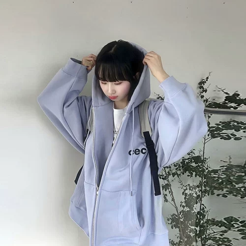 Кардиган с молнией, куртка подходит для мужчин и женщин для влюбленных, флисовая толстовка с капюшоном, этнический стиль