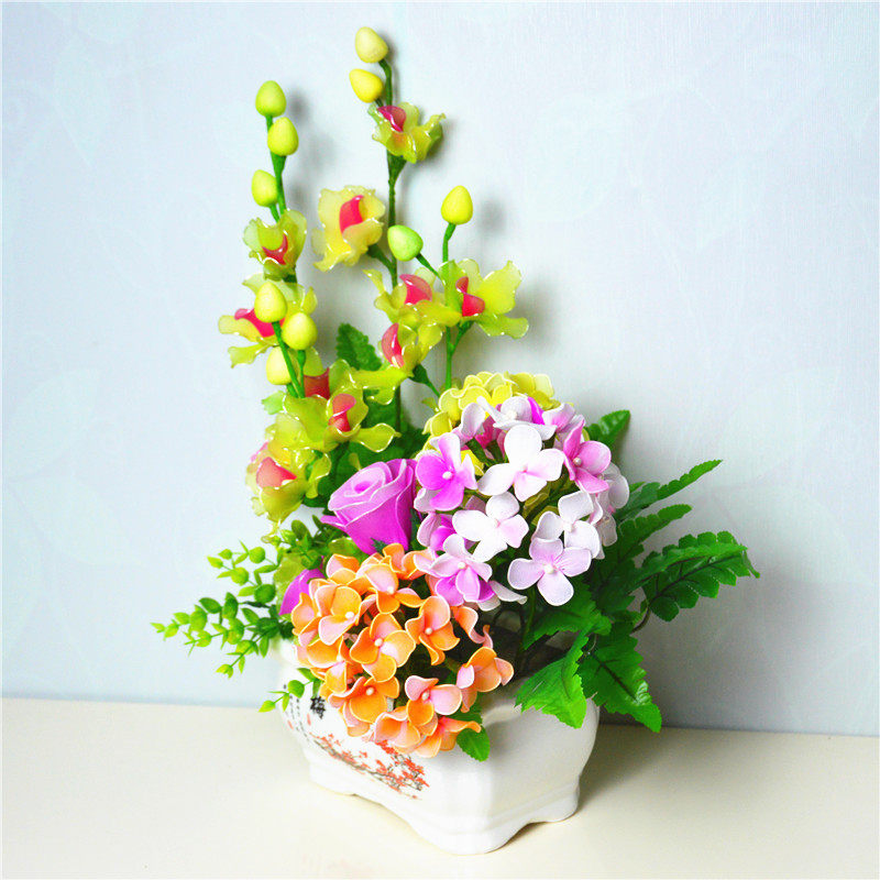 East Fence Flower Material Package Diy Handmade Silk Stocking Flowers Tiger Head Lan Embroidered Ball Flower Arrangement Material Bag Suit Rain and Sister