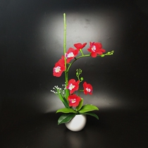 Silk Screen Flower Material Packs Diy Handmade Red Butterfly Lan Material Package Plan Summer Teacher Works Suit