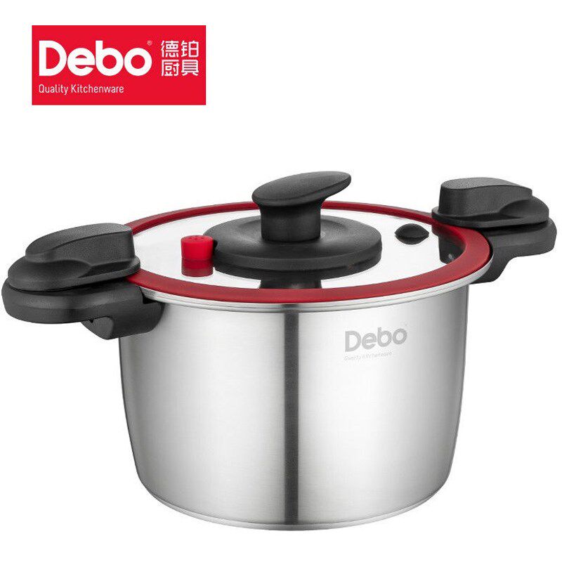 German Debo Debo Worms micro pressure cooker stainless steel pressure cooker is durable and does not pick stove DS271