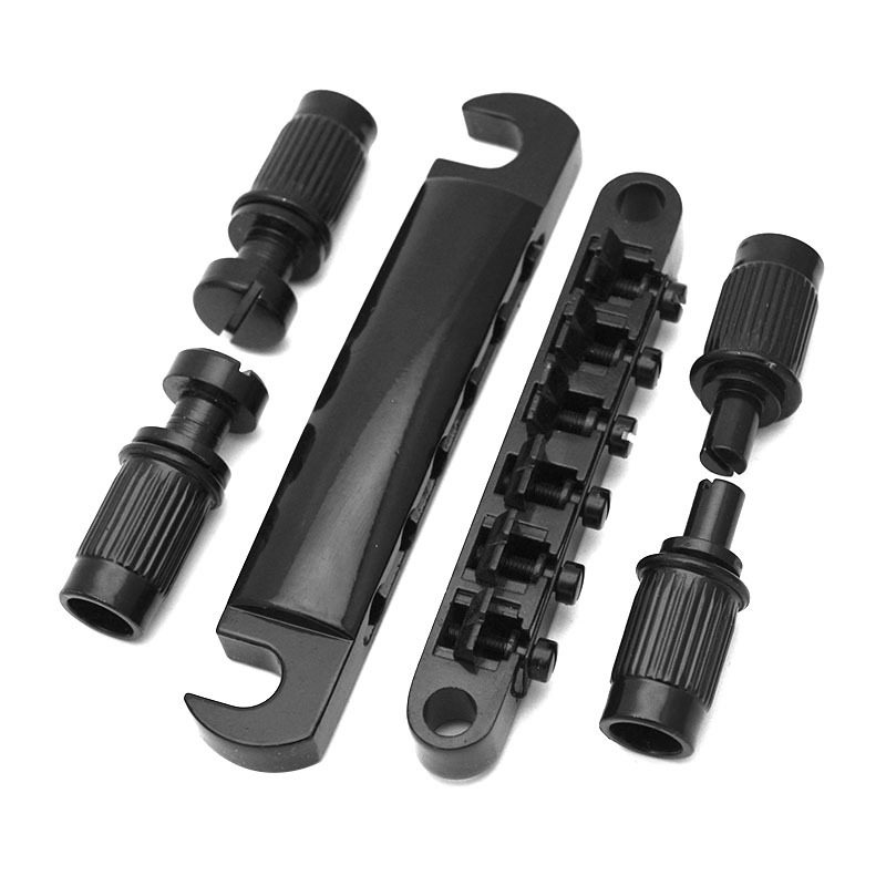 Lp Electric guitar bridge LP pull string plate LP bridge Code LP bridge set price Black