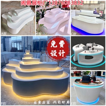 Alien Technology Intelligent Booth Clothing Store Shoe Bag Island Display Cabinet Table Gift Multi-layer Display Stand Illuminated