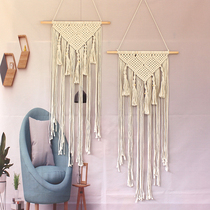 Nordic ins Wind tapestry sofa bedroom background wall layout decoration electric box hanging bohemian hand wall hanging