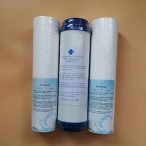 Laboratory ultra-pure water machine 10-inch filter water purifier front three-stage filter package PP UDF PP purification