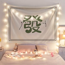 Mural wall hanging cloth canvas hanging wall wall cloth free punching rental house reformer god wall wall painting decoration good thing