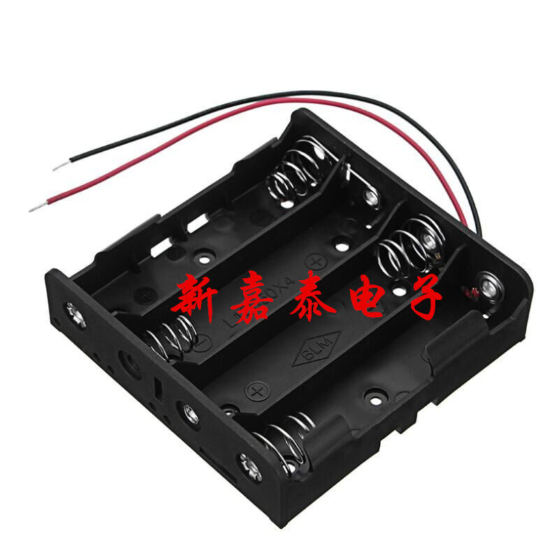 Four knots 18650 Battery cartridges Line 4 knots 18650 Battery box in series Lengthened section 67-72mm battery