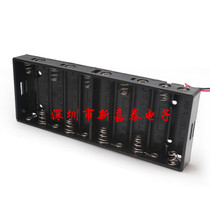 10 battery box No. 5 AA can hold 10 No. 5 batteries side by side in series with wire battery holder