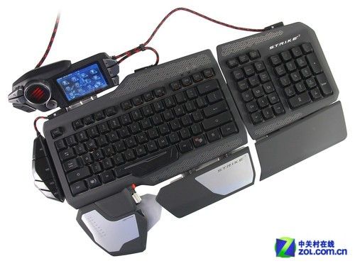 The monster is coming 3699 yuan Saitek STRIKE7 keyboard first test