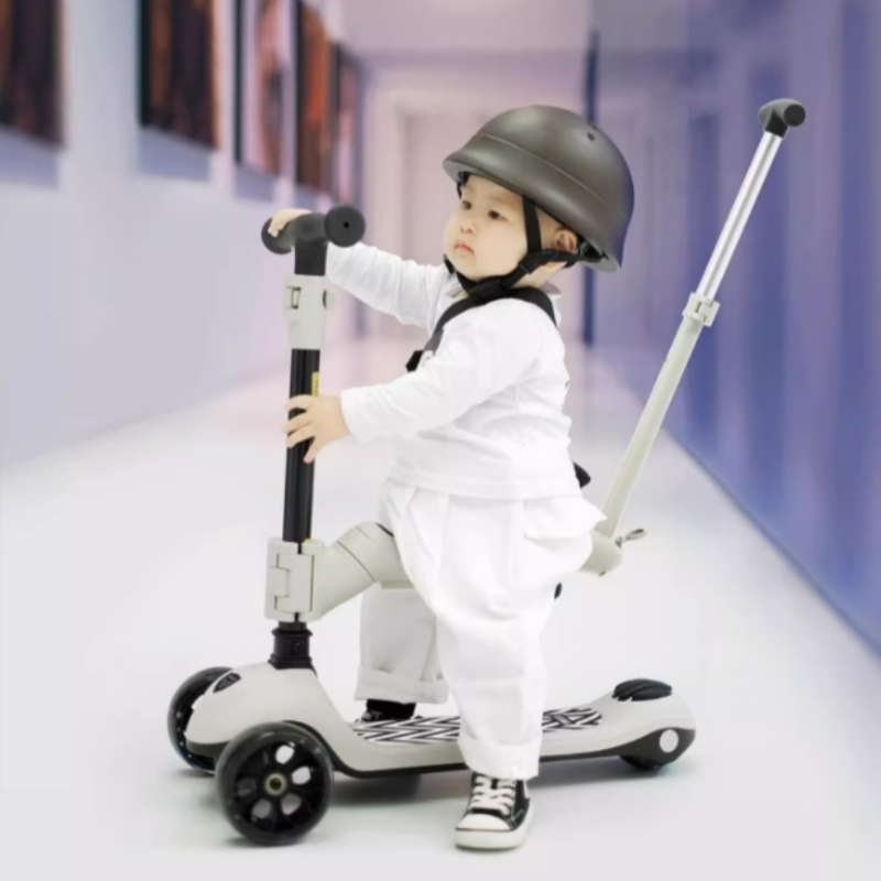 贝易滑板车儿童男女宝宝三合一