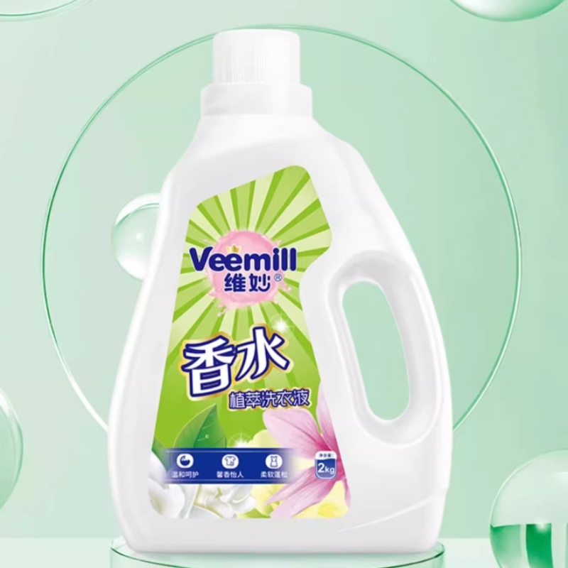 维妙除菌洁净香水洗衣液4斤