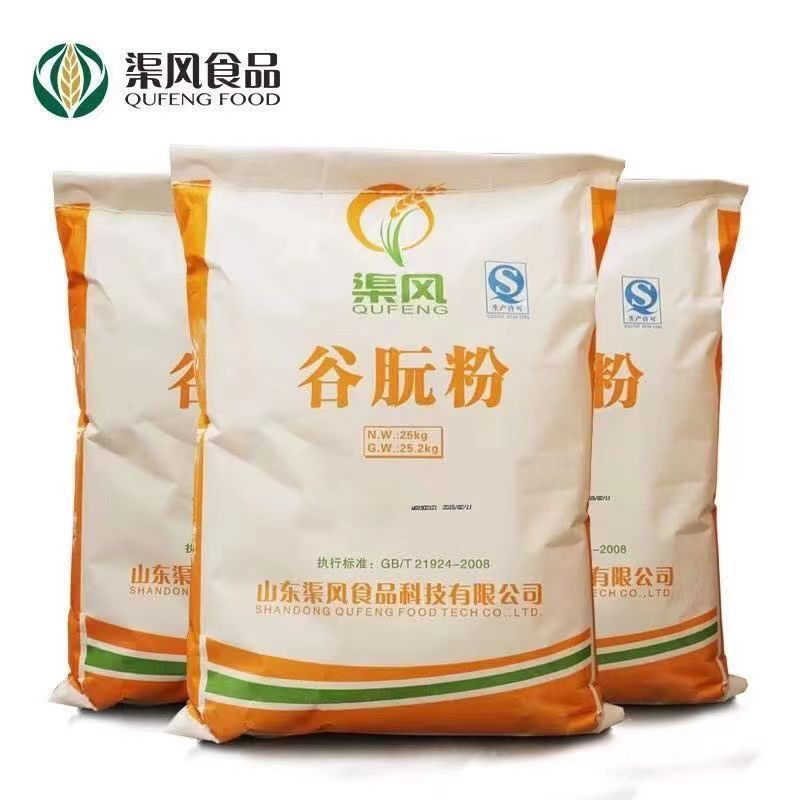 Shandong Qufeng Gluten Powder Fishing Bait Stringing Powder 100 Mesh Fine Powder Wheat Crude Protein Bread Shaqima Gluten Powder