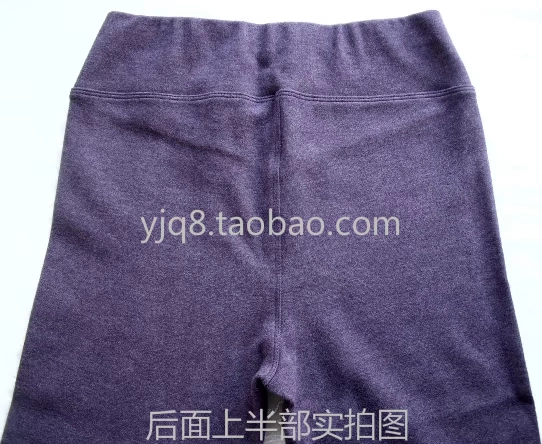 Siêu gấu ấm quần nữ cashmere sợi cao đàn hồi mỏng mỏng phần lớn kích thước cao eo dày dày mùa thu 007 quần tất nữ dẫm gót