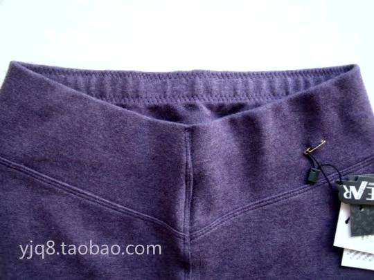 Siêu gấu ấm quần nữ cashmere sợi cao đàn hồi mỏng mỏng phần lớn kích thước cao eo dày dày mùa thu 007