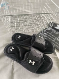 Under armour, женские спортивные поролоновые тапочки для отдыха на липучке, (в наличии на складе)