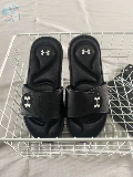Under armour, женские спортивные поролоновые тапочки для отдыха на липучке, (в наличии на складе)