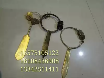 Bronze master knife witchcraft wizard props Meishan opera horn horn horn conch conch tantric instruments