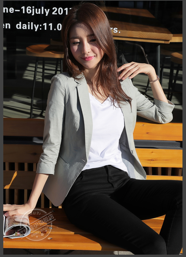 Veste pour femme      en Chanvre - Ref 3221147 Image 11