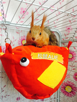 Squirrel cotton nest small pet winter pure handmade high quality cotton nest squirrel honey bag glide flower Flower Branch mouse can be used