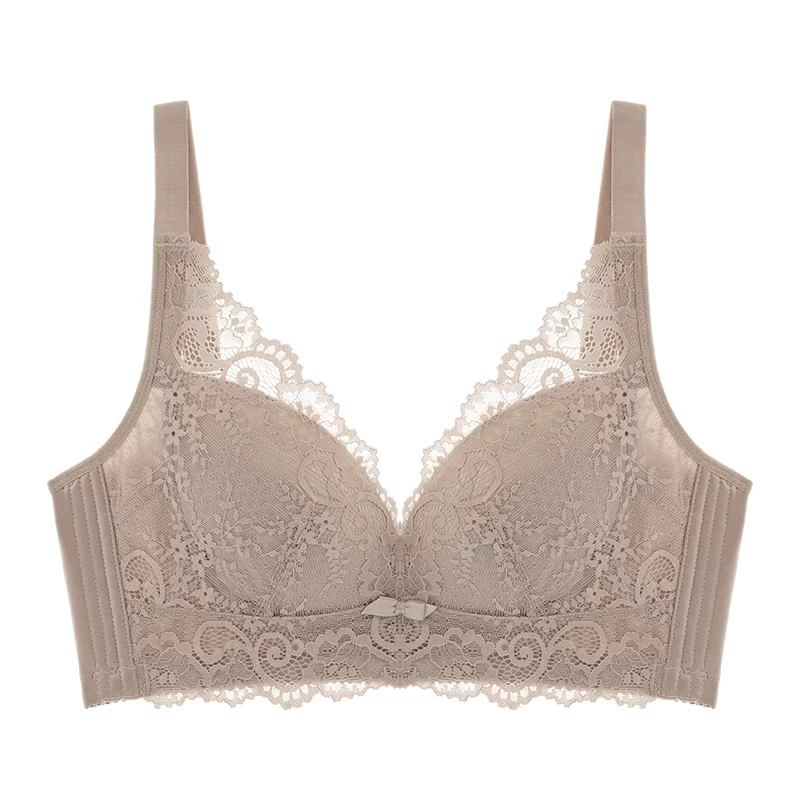 舒适果 Wireless bra, ultra thin supporting comfortable breathable underwear