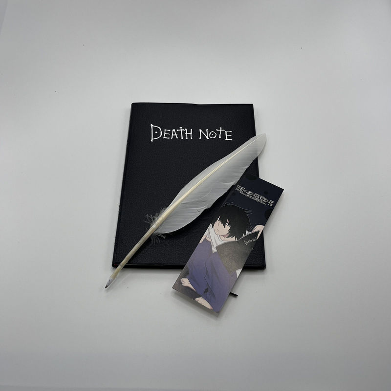 1:1 Replica Anime Death Note Notebook Anime Notebook Feather Pen Deathnote Notebook Necklace Anime Convention 1:1 Replica Anime Death Note Notebook Anime Notebook Feather Pen Deathnote Notebook Necklace Anime Convention