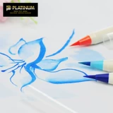 Япония платиновая цвет мягкая голова новая кисть Platinum Творческая каллиграфия практика пера мягкие ручки для волос комиксы, погруженные в воду, щетка