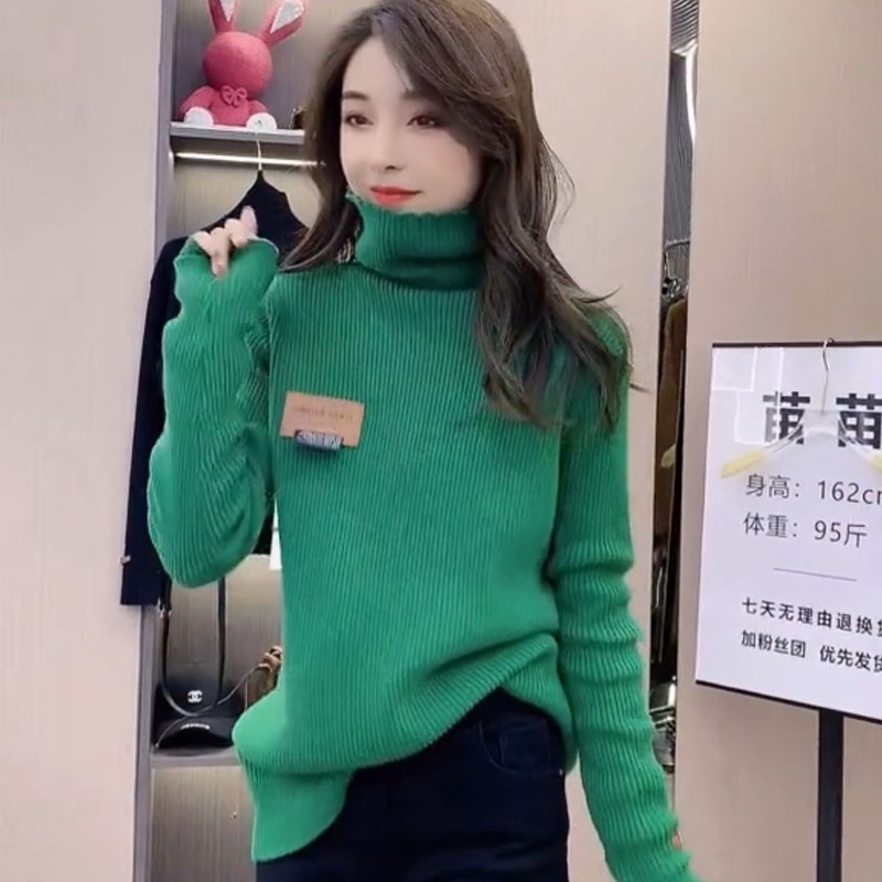 Korean version of green plaid suit woolen jacket 2022 winter new style fried street loose woolen small retro suit