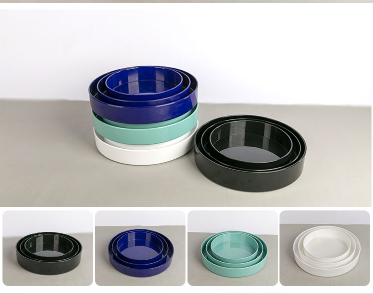Hoa ban đầu nhỏ hoa Zen chậu hoa nhựa phòng khách trang trí hoa bình hoa chậu hoa giải phóng mặt bằng nữ - Vase / Bồn hoa & Kệ chậu cây hình chữ nhật