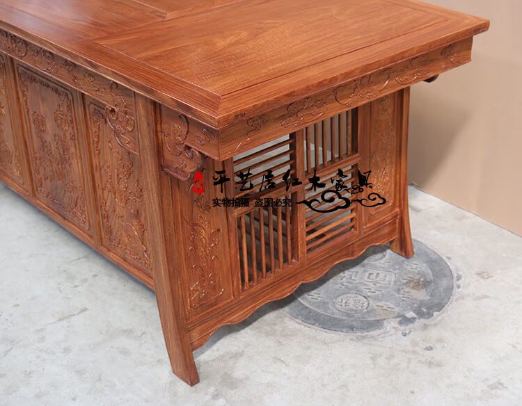 Nội thất gỗ gụ châu Phi huanghuali chung bàn trà gỗ rắn bàn trà hedgekey gỗ hồng mộc kungfu bàn trà ban công bàn cà phê - Bàn trà bàn trà gỗ đẹp