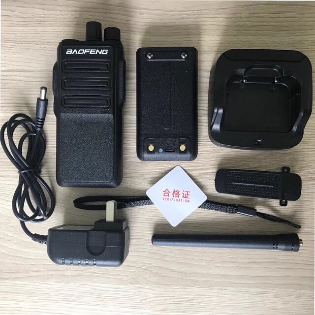 Baofeng 1904 Walkie-Talkie, Civilian High-Power Type-C Charging, Suitable for Hotels, Construction Sites, Outdoor Use, Baofeng Bf-1904