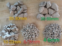 100 pounds of light gray gravel paving gravel camping style courtyard garden landscape stone paving water grinding non-polished gravel