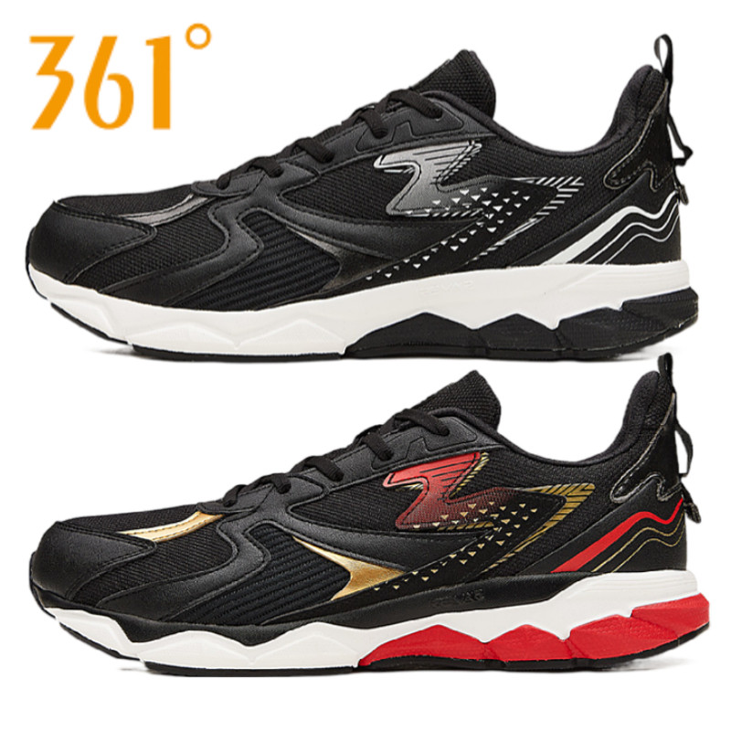 361 professional running shoes men's shock absorbing 2022 spring new 361-degree sneakers men's light marathon running shoes men