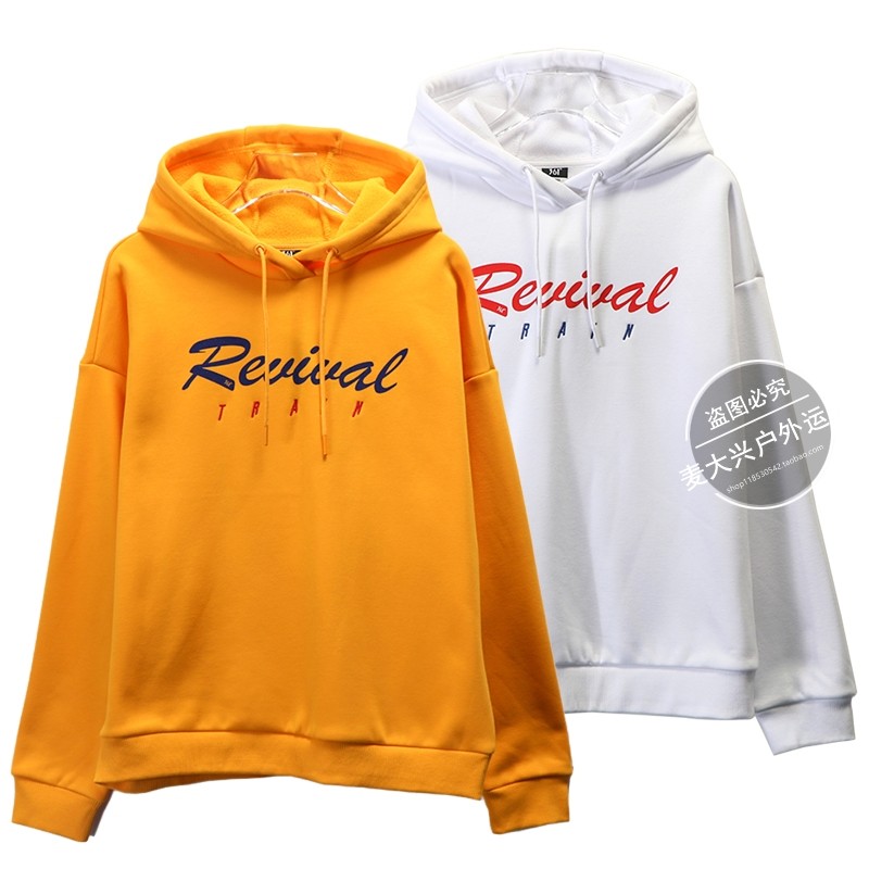 361 degrees sweater women hooded pullover 2019 winter new 361 plus velvet warm jacket trend sports top women